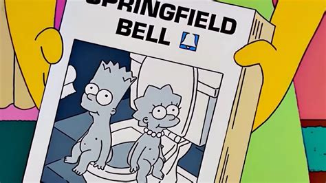 Simpsons 심슨 바트와 리사의 귀요미 아기사진 Youtube