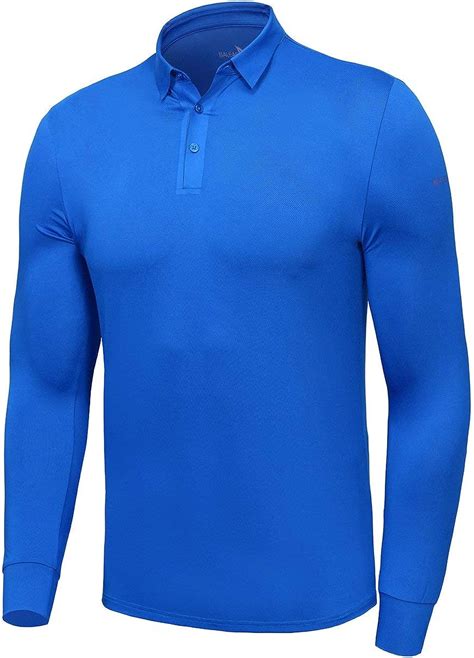 baleaf evo men s golf polo cool long sleeve shirt upf 50 quick dry shirt sun protection shirt