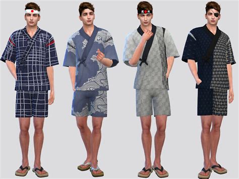 Jinbei Festival Outfit By Mclaynesims At Tsr Sims 4 Updates