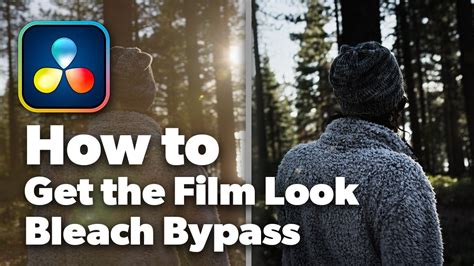 How To Get The Bleach Bypass Film Look Davinci Resolve Youtube