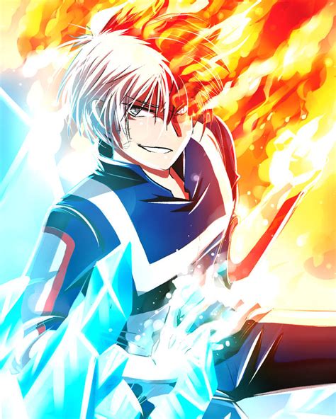 Shouto Todoroki By Riverspirit456 On Deviantart