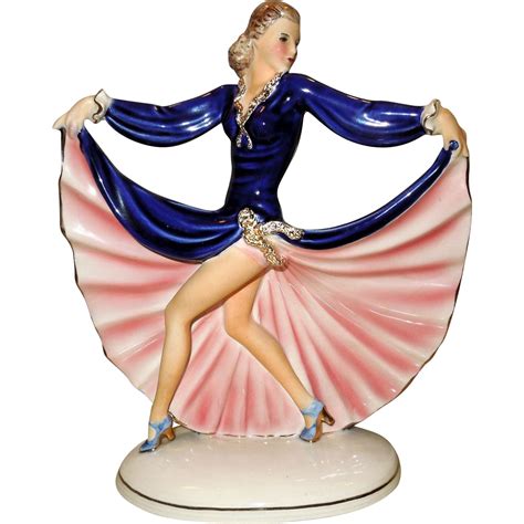Austrian Art Deco Dancing Girl Figurine Sold On Ruby Lane
