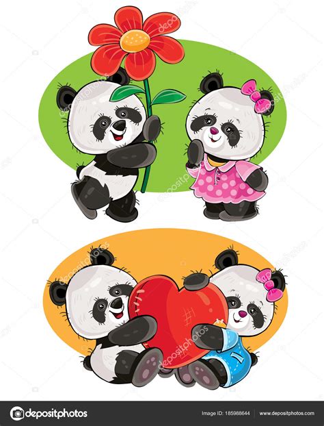 Pictures Care Bears To Print Vector Set With A Couple Of Panda Bears