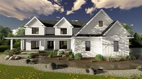 The home plans included in this article give us plenty of wonderful ideas as to how to. 5 Bedroom Modern Farmhouse Plan - 62665DJ | Architectural ...