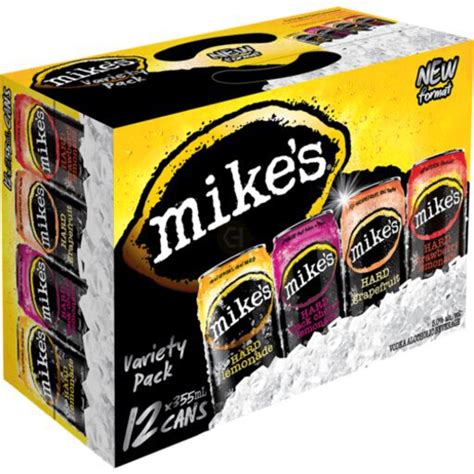 Mikes Hard Variety Pack 1211c 11oz Mollys Spirits