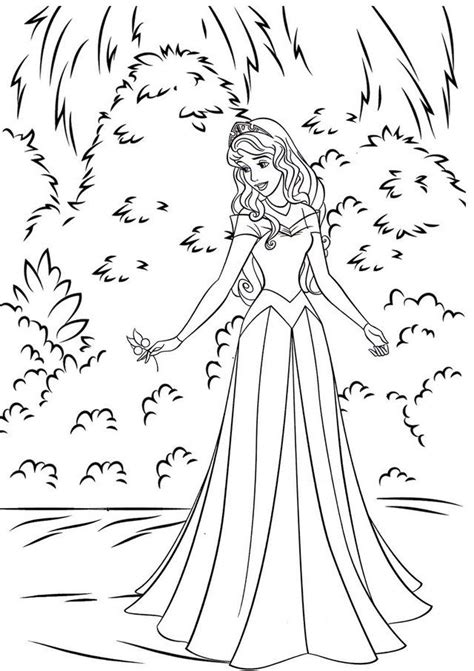 17 Pretty Princess Aurora Coloring Pages For Girls Coloring Pages