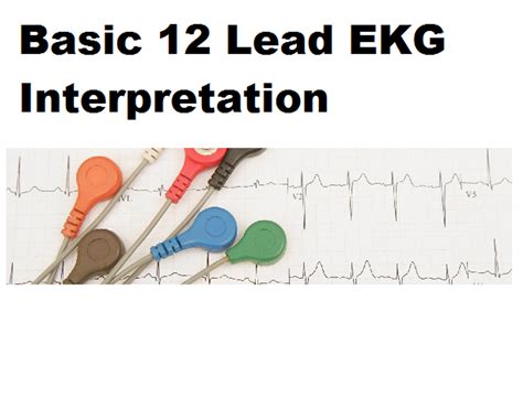 12 Lead Ekg Basic