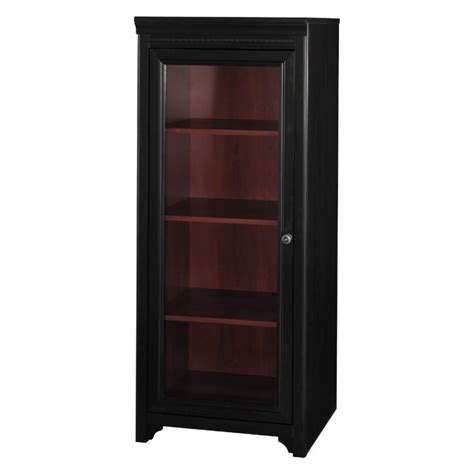 Our shaker bookcase with glass doors are custom built to your own specifications. 2019 Popular Black Bookcases With Glass Doors