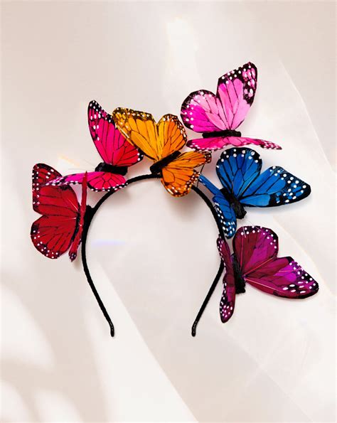 Ultra Violet Butterfly Crown Viva Delfina