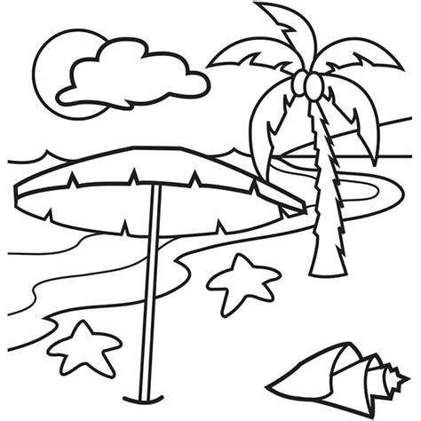 The image comes in beach coloring pages free download. Beach Sunset Coloring Pages at GetColorings.com | Free ...