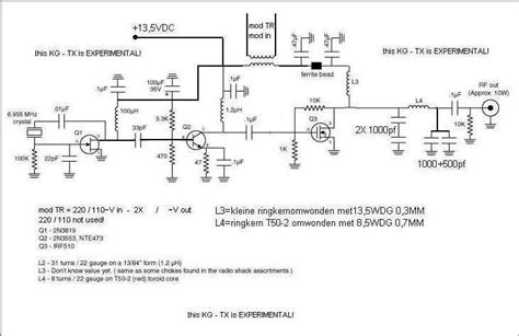How To Build An Am Radio Transmitter A Step By Step Schematic Guide