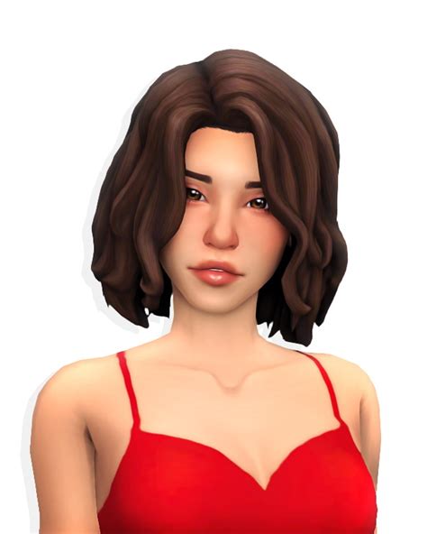 Lightweight Fluffy Bob At Simandy Sims 4 Updates