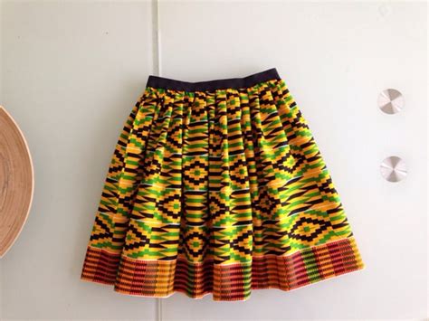 Ankara Kente Skirt For Women