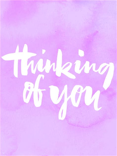 You're always the first and the last thing on this 47. Pink Thinking of You Card | Birthday & Greeting Cards by Davia