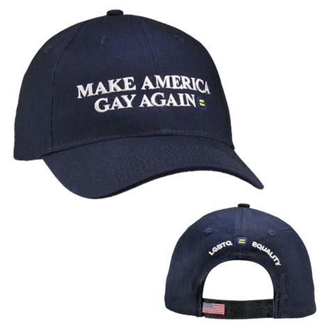 Make America Gay Again MAGA Hat HRC