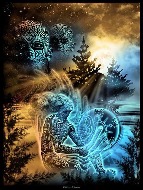 Spiritual Art Luminokaya Timewheel Psychedelic Art Visionary Art