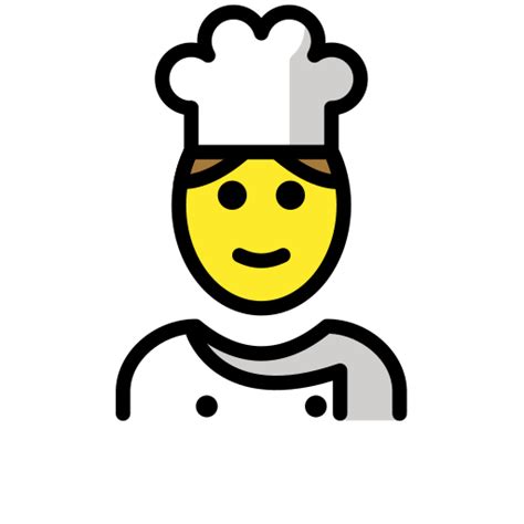 👨‍🍳 Man Cook Emoji