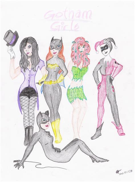 Gotham Girls By Jokerfan1694 On Deviantart