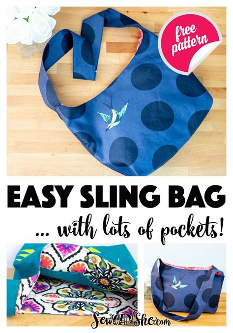 An Easy Sling Bag With Lots Of Pockets To Make It Easier For Someone To Use