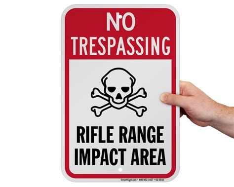 Shooting Range And Gun Signs