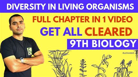 Diversity In Living Organisms Full Chapter Class 9 Science Youtube