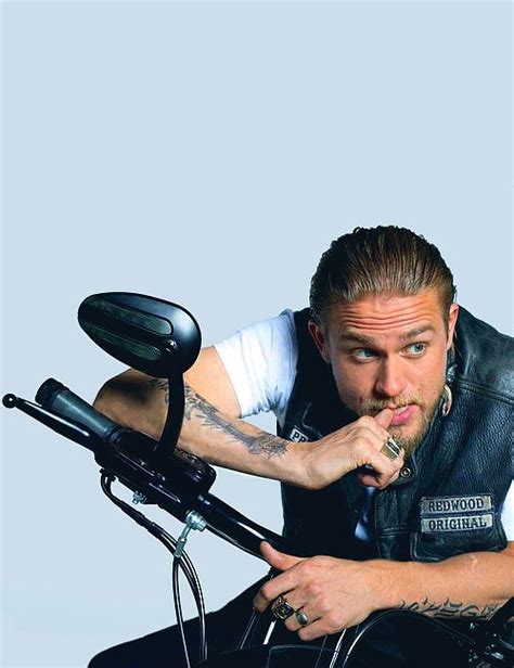 Charlie Hunnam In Character As Jackson Nathaniel Jax Teller From