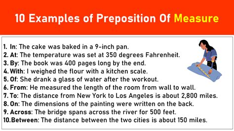 10 Examples Of Preposition Of Measure Definition And Examples Engdic