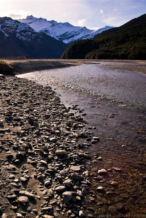 Matukituki River Mt Aspiring National Park South Island New Zealand