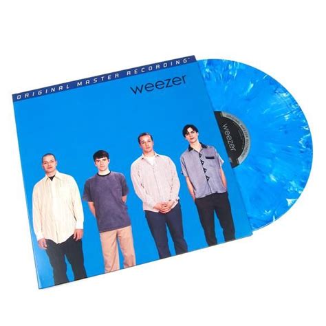 Weezer Blue Album Colored Vinyl Vinyl Lp Weezer Vinyl Record Art