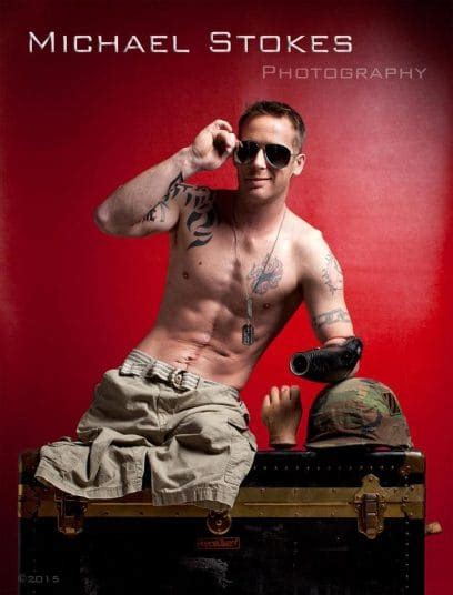 Wounded Servicemen Pose For Revealing Nude Photos