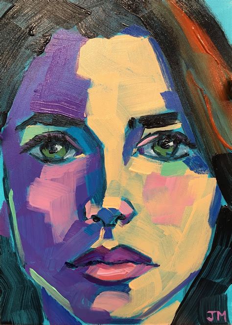 Jessica Miller Paintings Half Hour Portrait