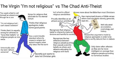 The Virgin Vs The Chad Template