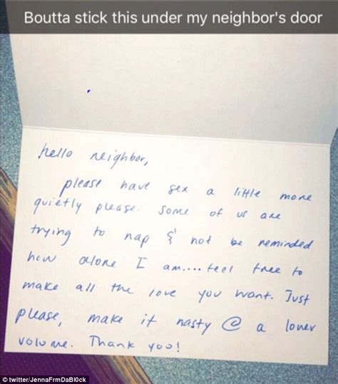 Student Complains About Neighbours Very Noisy Sex Life