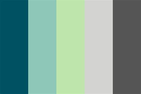 Blue Green Gray Color Palette