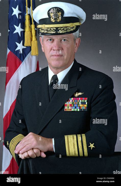 Vice Admiral Robert J Spane Usn Stock Photo Alamy