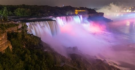 Niagara Falls At Night Illumination And Fireworks Tour Getyourguide