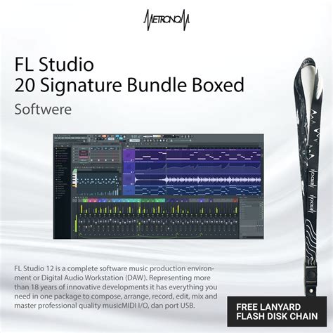 Jual Image Line Fl Studio 20 Signature Bundle Boxed Daw Software