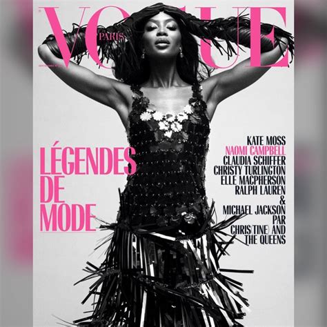 Tsrcover Naomi Campbell For Vogue Paris