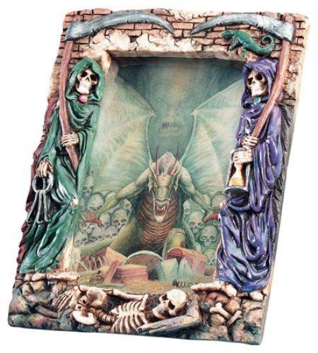 Grim Reaper Picture Frame 5 X 7 Collectible Figurine Statue Figure