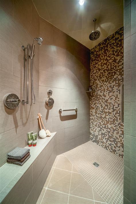 Top Concept Doorless Shower Design Plans