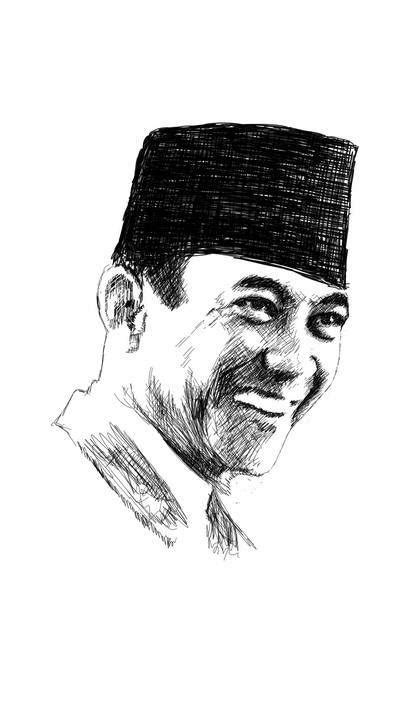 Detail Gambar Karikatur Soekarno Hitam Putih Koleksi Nomer 29