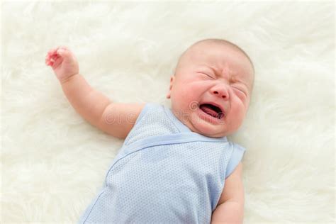 Crying Baby Boy Stock Photo Image Of Single Cute Baby 19376758