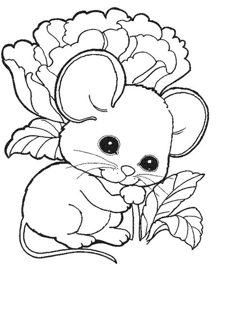 coloring page mouse animal coloring pages