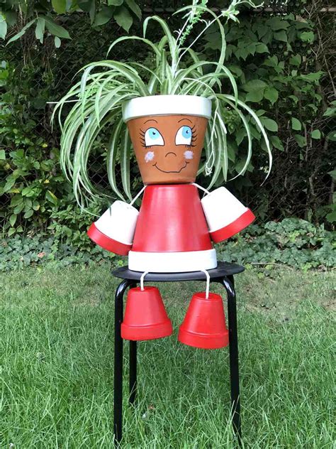 How To Make A Flower Pot Person For Your Garden