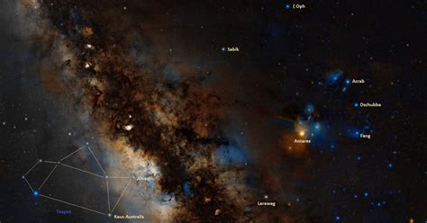 Sabik Eta Ophiuchi Star System Name Location Constellation Star