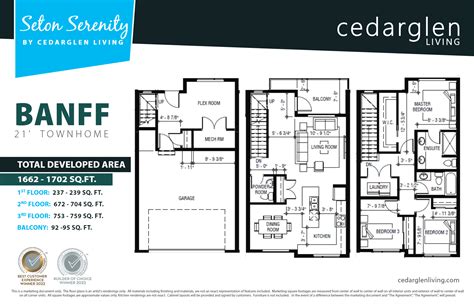 Seton Serenity - Banff Floor Plan, Calgary AB | Livabl