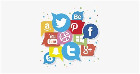 Cabecera Redes Sociales Social Media Icons Banner Free Transparent