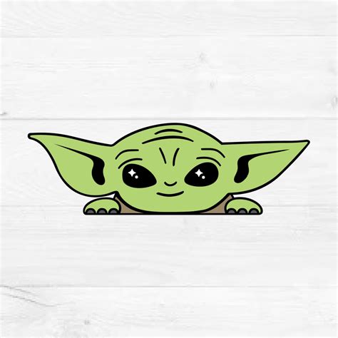 Grogu Svg Yoda Svg Baby Yoda Vector Crazyxpandax Images And Photos Finder