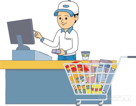 Grocery Clipart Check Out 2a Clip Art