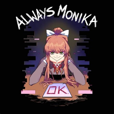 Not Just Monika Always Monika By Alyprincess221 On Deviantart